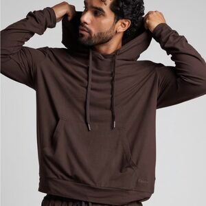 COMFRT All Day Jersey Hoodie, SZ XL, in Espresso, NWT